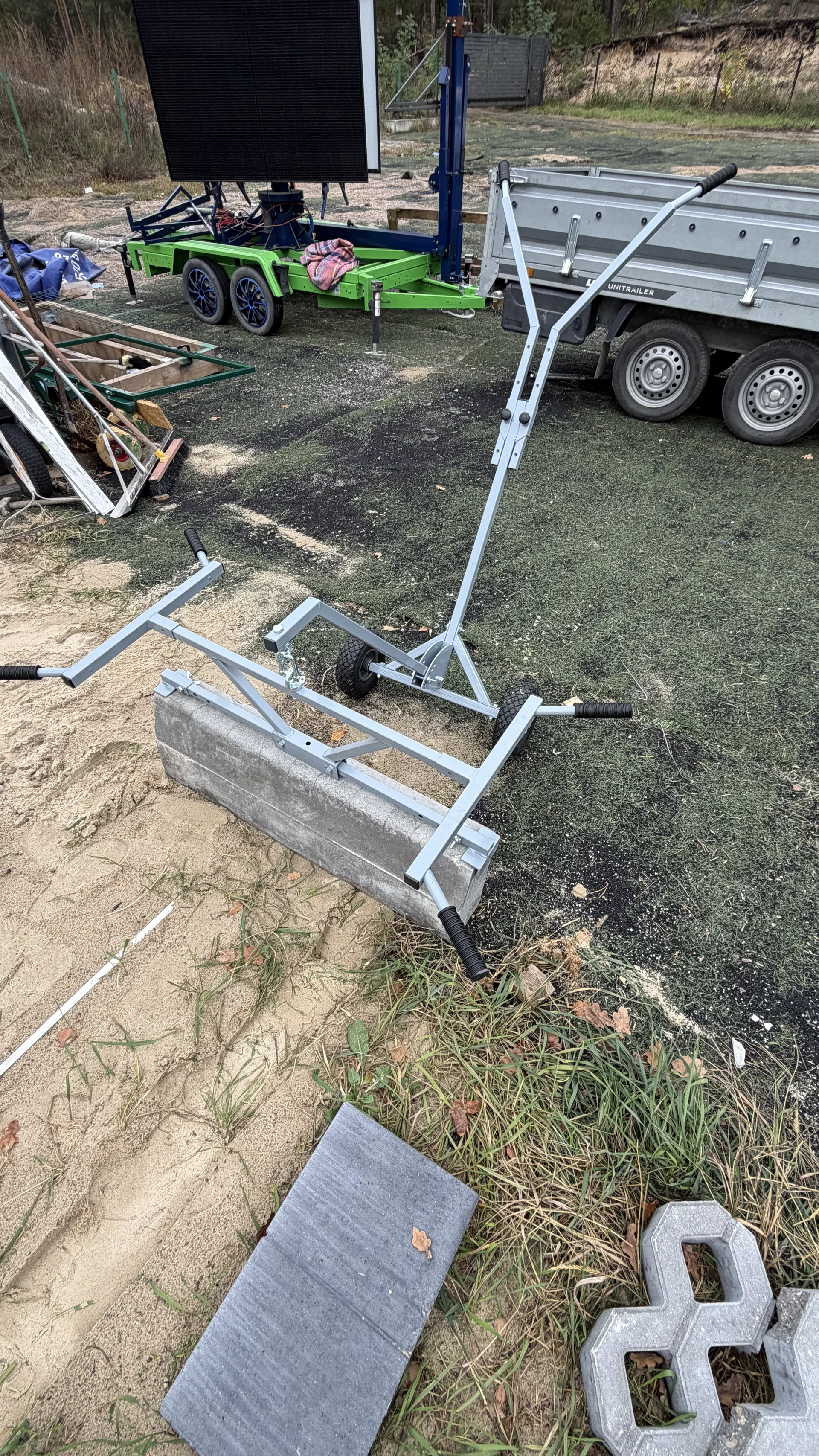 RolLift DUO – äärekivide transpordikomplekt | RolLift + GRIPTOR 4