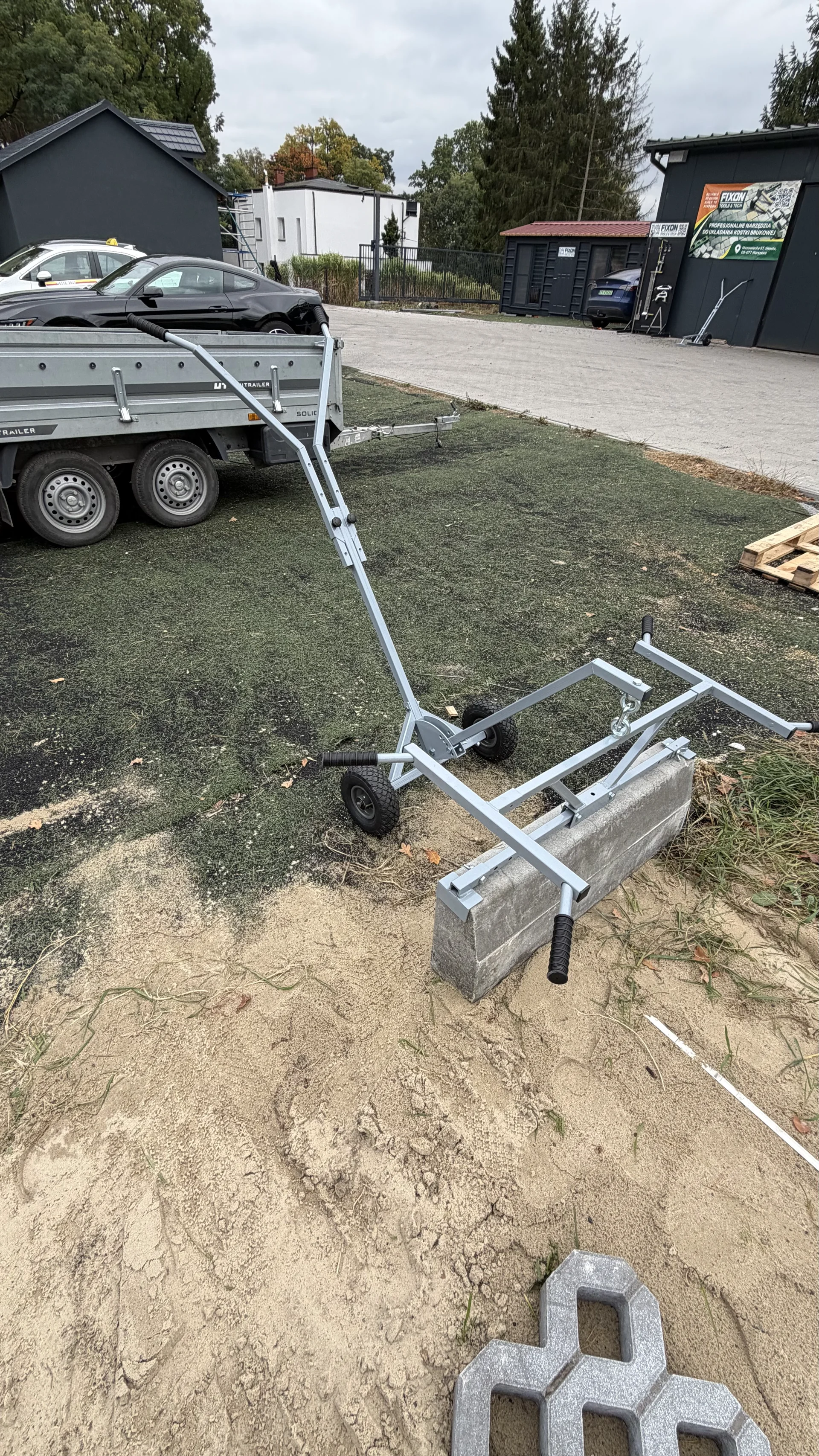 RolLift DUO – äärekivide transpordikomplekt | RolLift + GRIPTOR 6