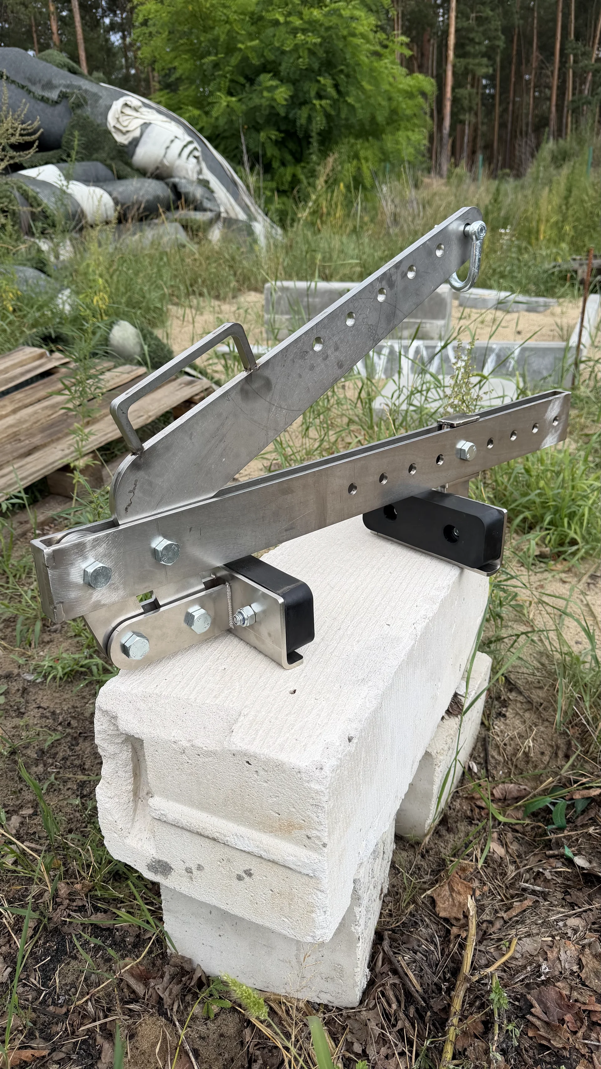 BLOCKLIFT 300 Professionell grip för tunga block • Lyftkapacitet upp till 180kg • 100% Rostfritt stål 4