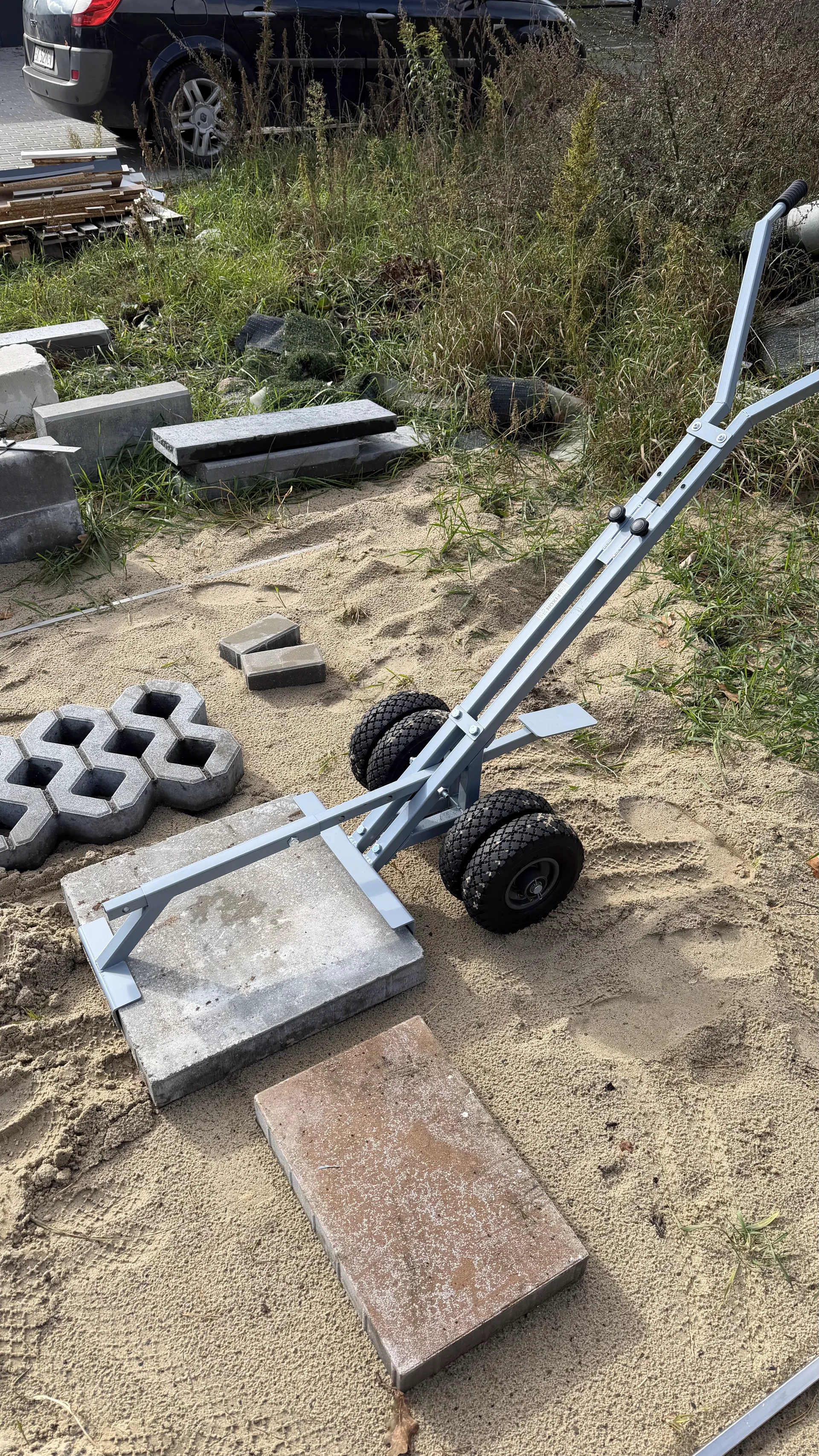 ROLLIFT VARIO — plaatide transpordikäru 30 kuni 100 cm 6
