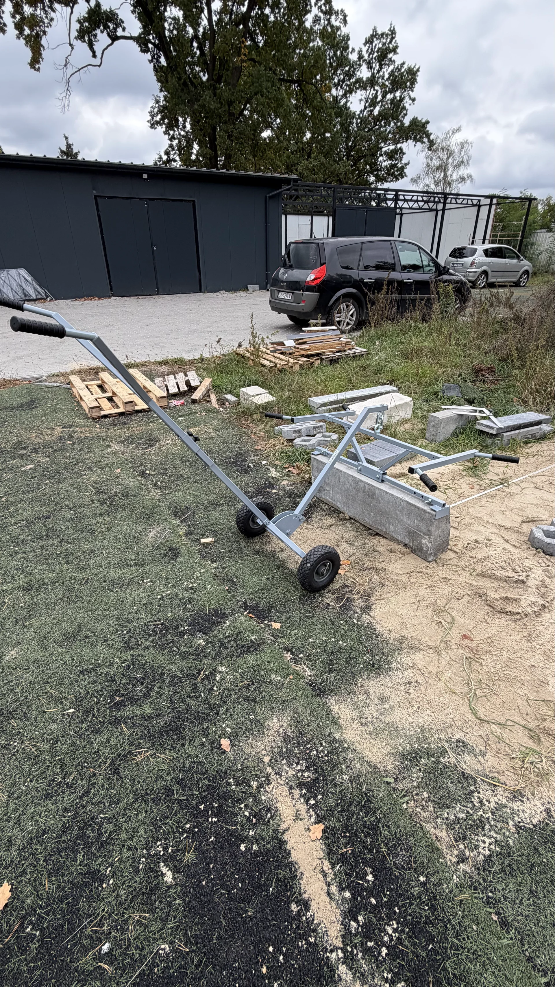 RolLift DUO – äärekivide transpordikomplekt | RolLift + GRIPTOR 3