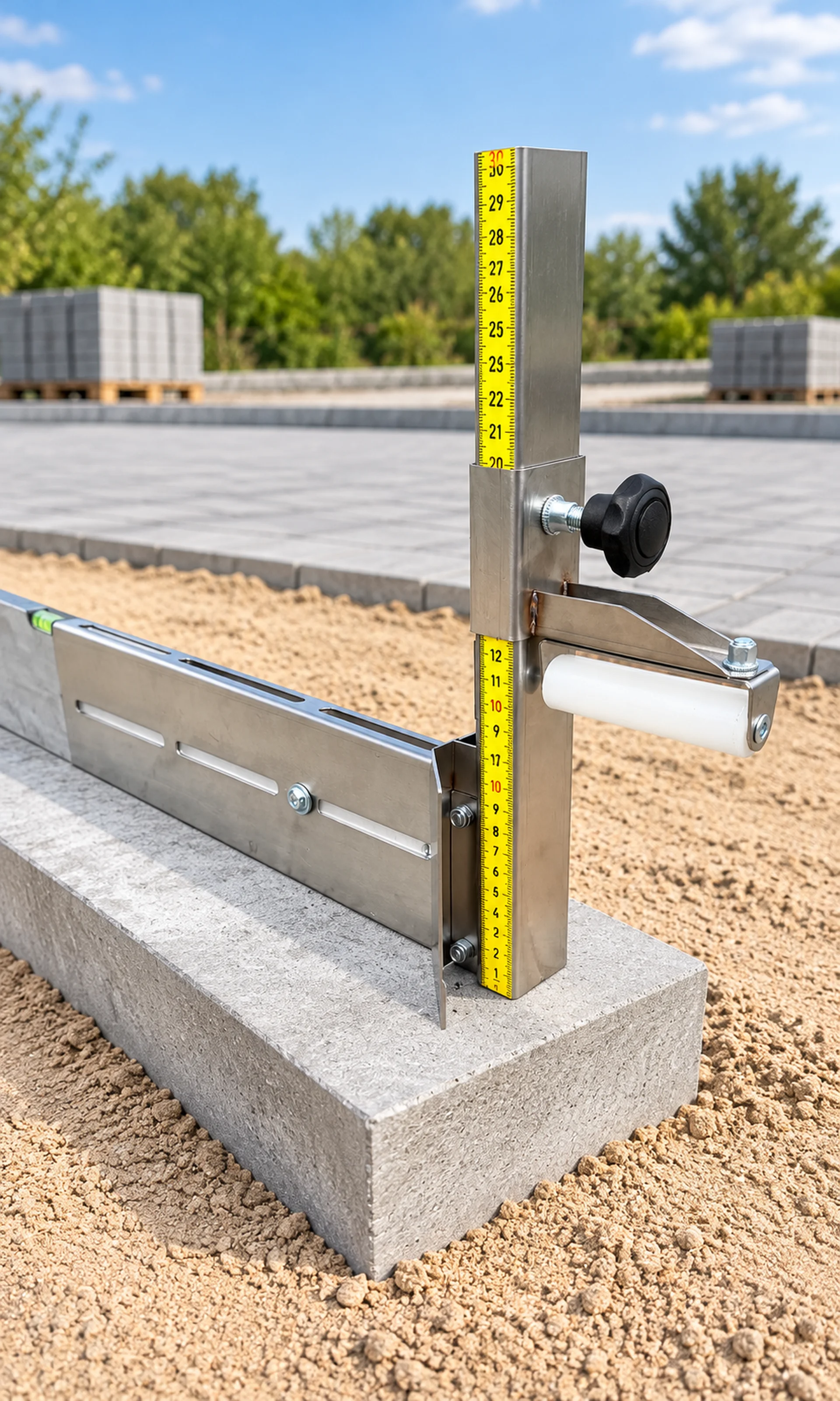 FLATFIX SLIDE — sett med vater-adaptere med høyde- og breddejustering opp til 25 cm 2