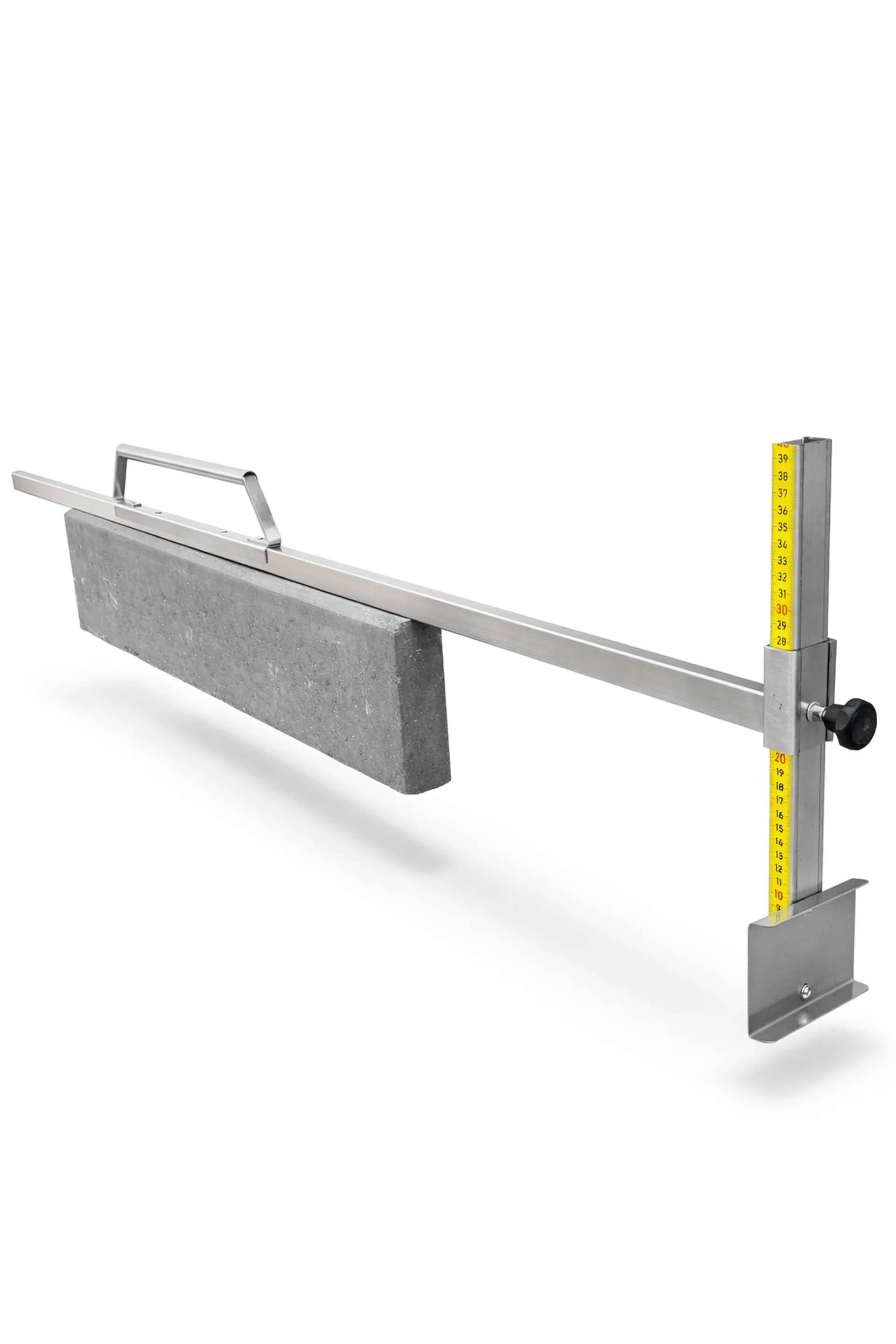 KrawFix INOX — professional stainless steel subbase scraper