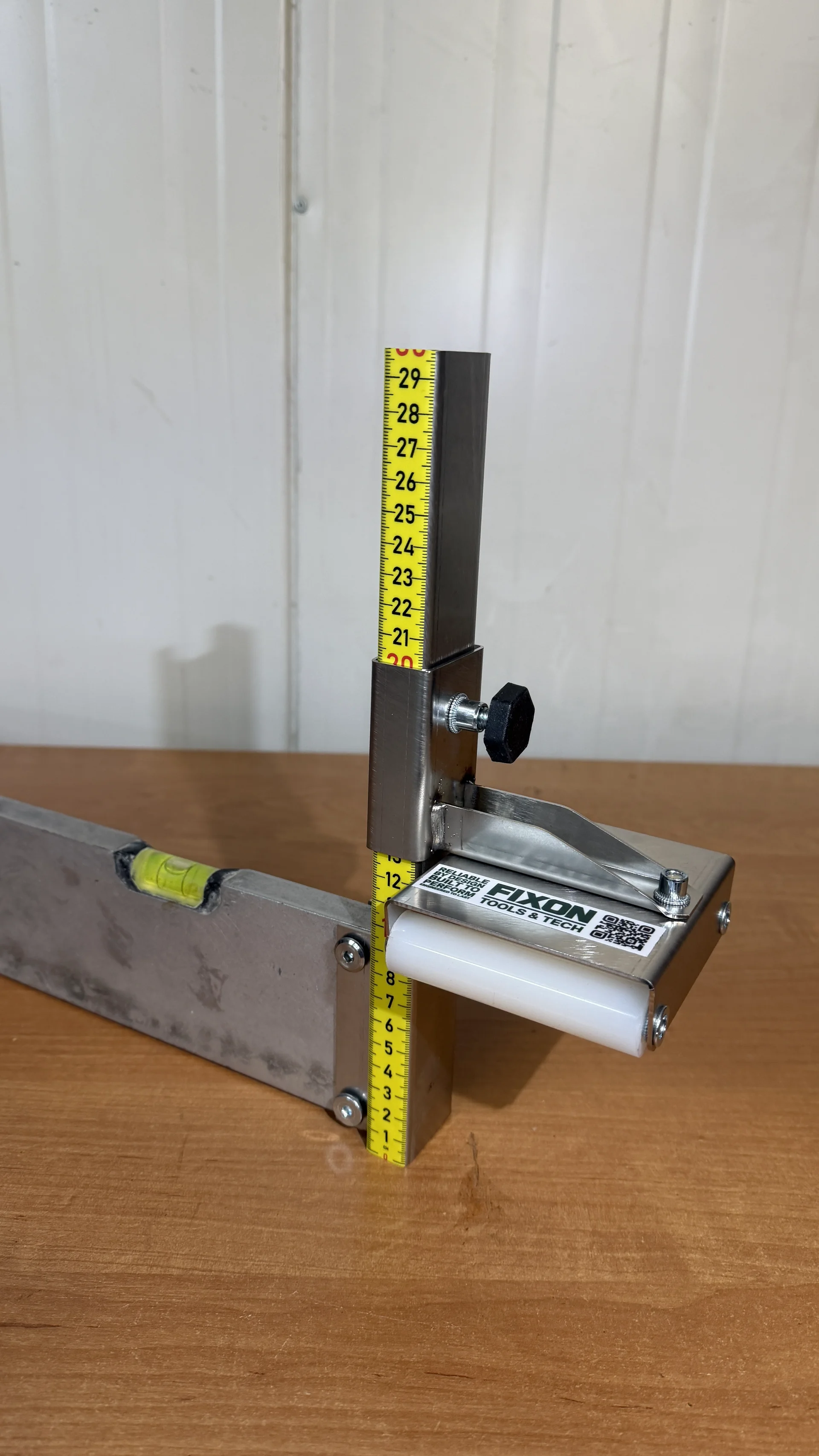 FlatFix DUO Professionellt tillbehör för vattenpass med dubbelt rullsystem 3