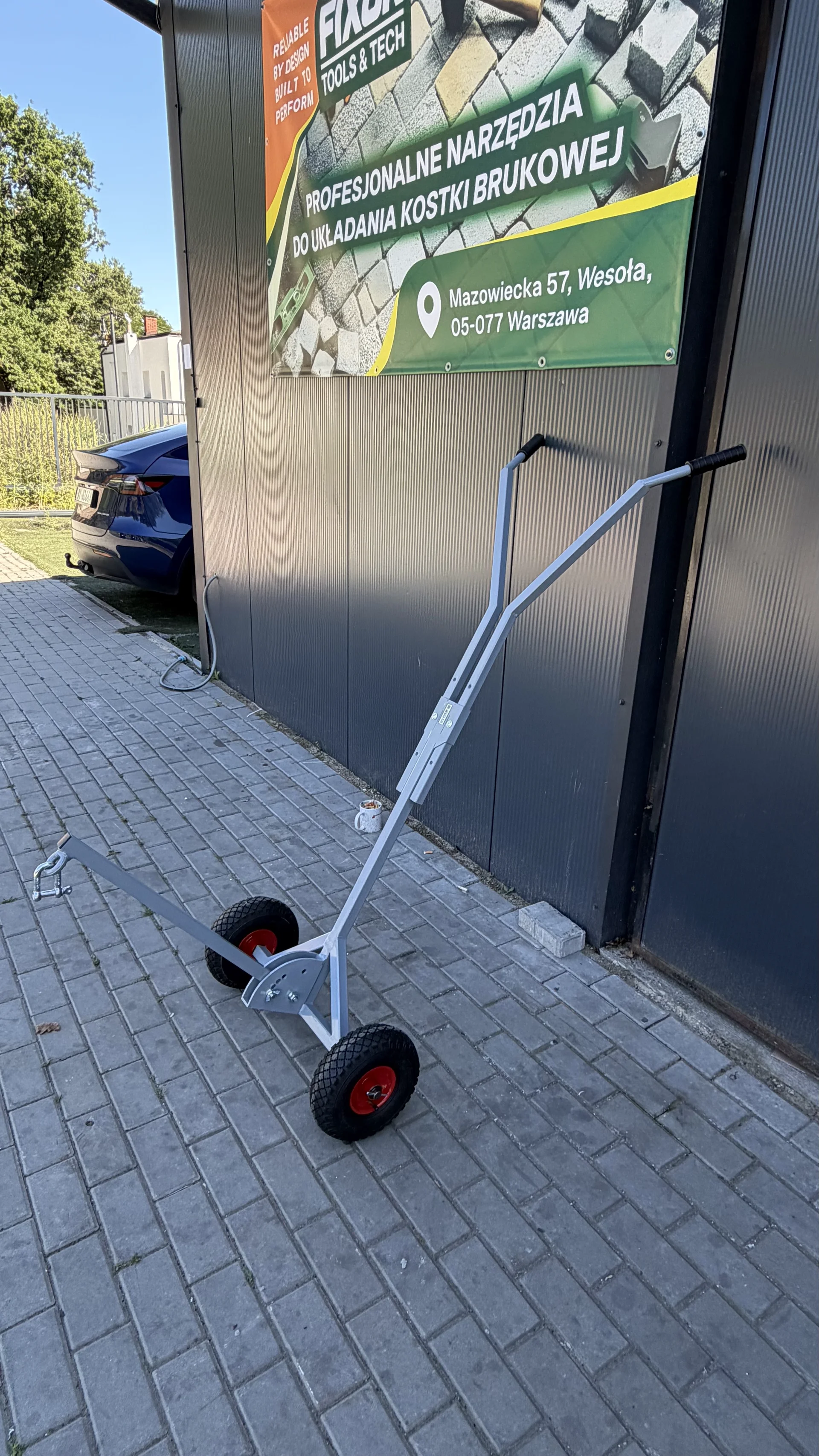 RolLift – markstensvagn för transport av plattor och kantstenar 2