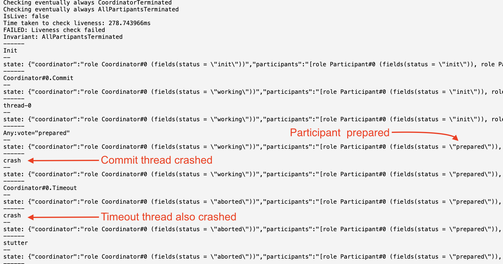 Error details showing timeout triggered before Phase 2