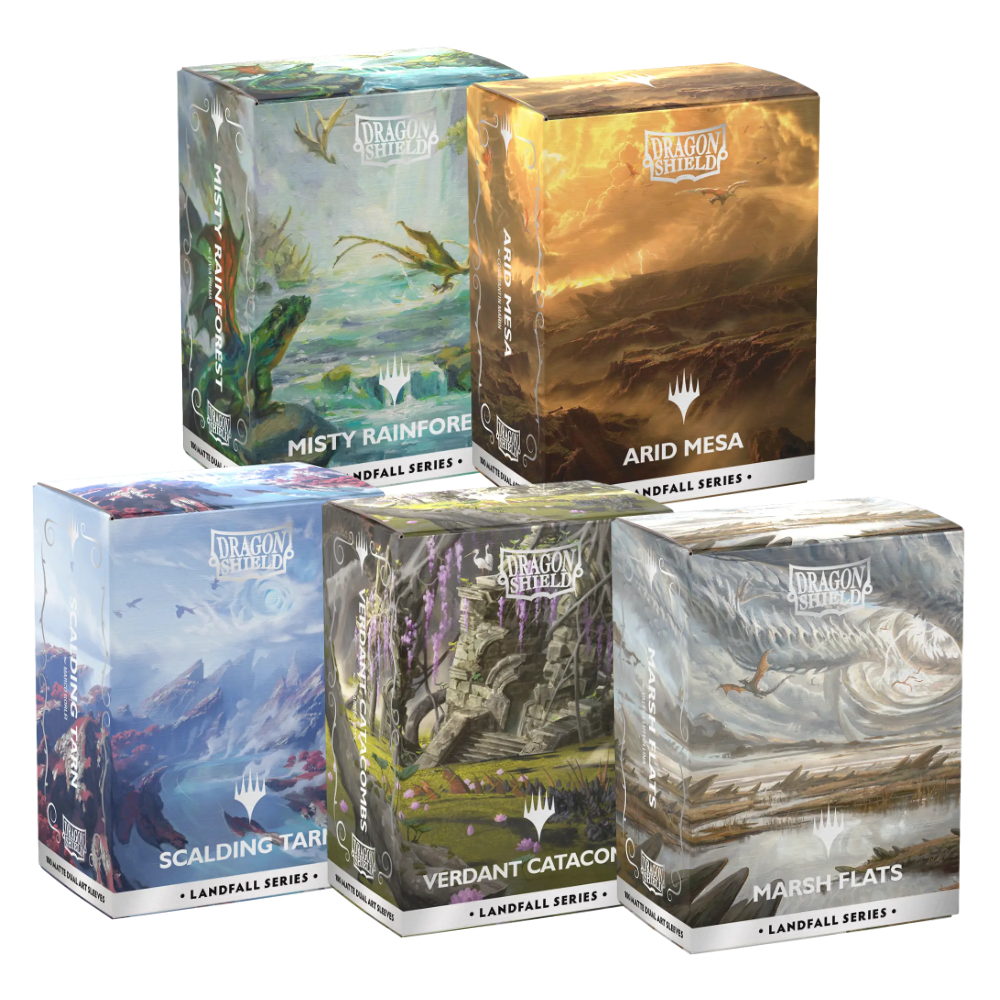 Matte Dual Art Sleeves - Landfall Series