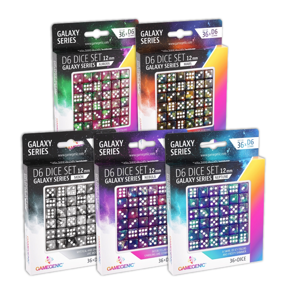 D6 Dice Galaxy Series (36)
