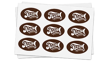 Image for Oval sheets labels