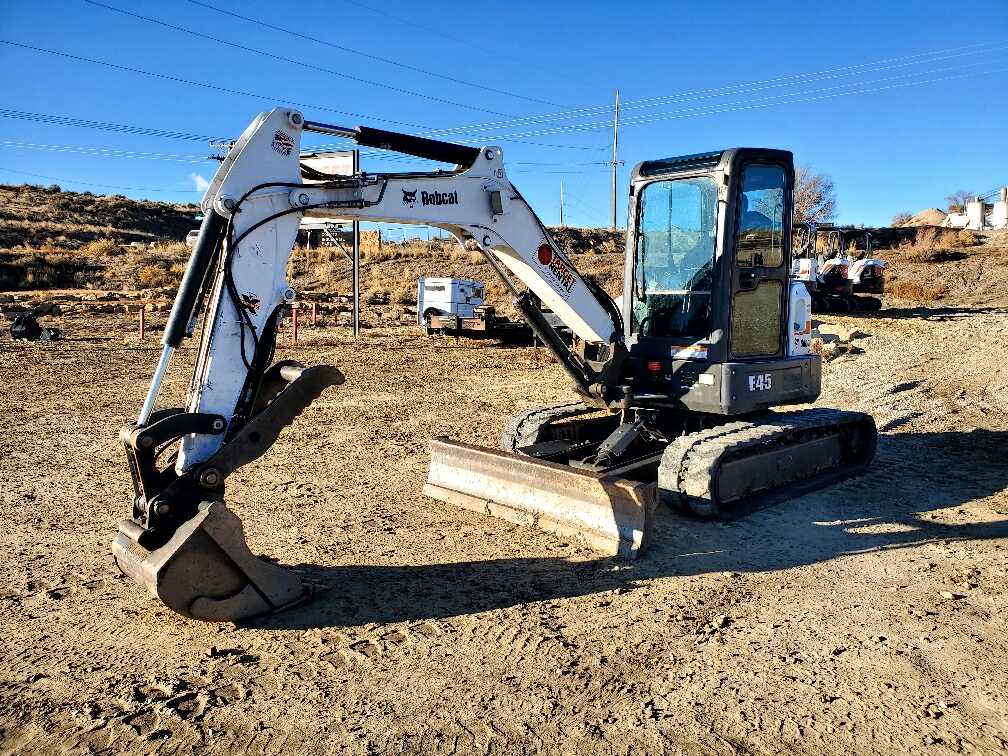 2018 Bobcat E45 T4 Compact Excavator - 9830lb