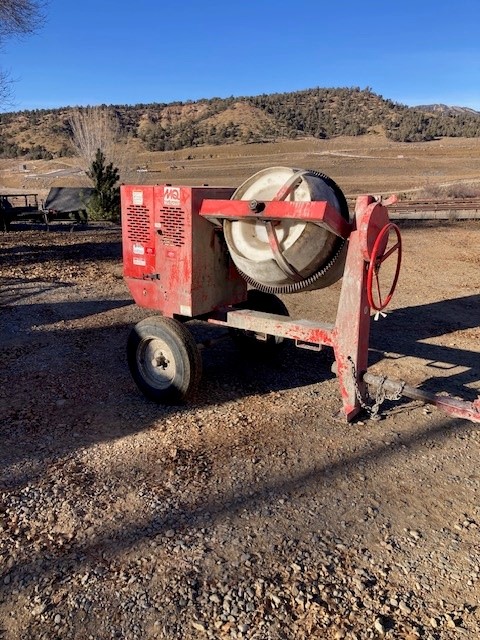 2018 Multiquip Mc94ph8 9 cFt Towable Concrete Mixer -Gas
