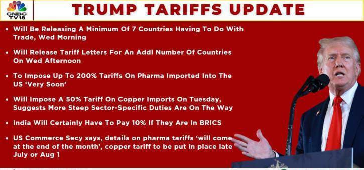 Pharma, Copper, மற்றும் BRICS வர்த்தகம் மீது Trump-இன் புதுப்பிக்கப்பட்ட வரி அச்சுறுத்தல்களுக்கு இந்தியா தயாராகிறது