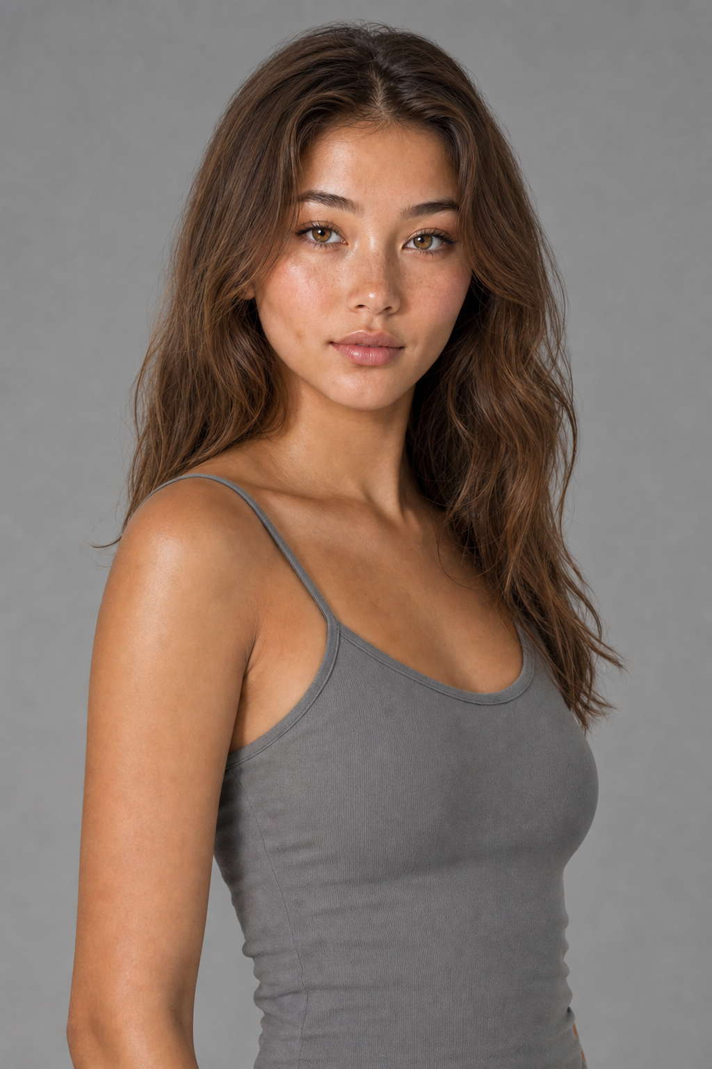 Waist up 3/4