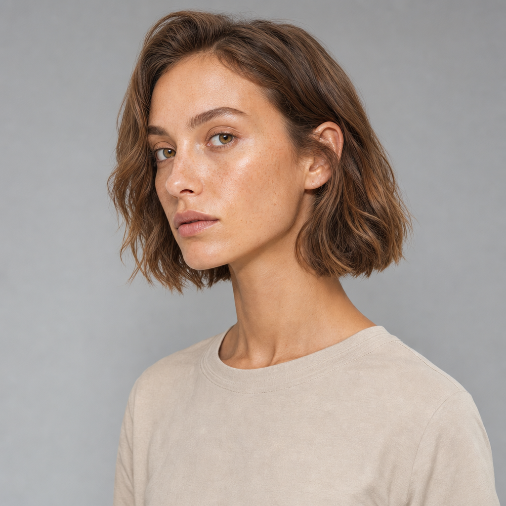 3/4 face