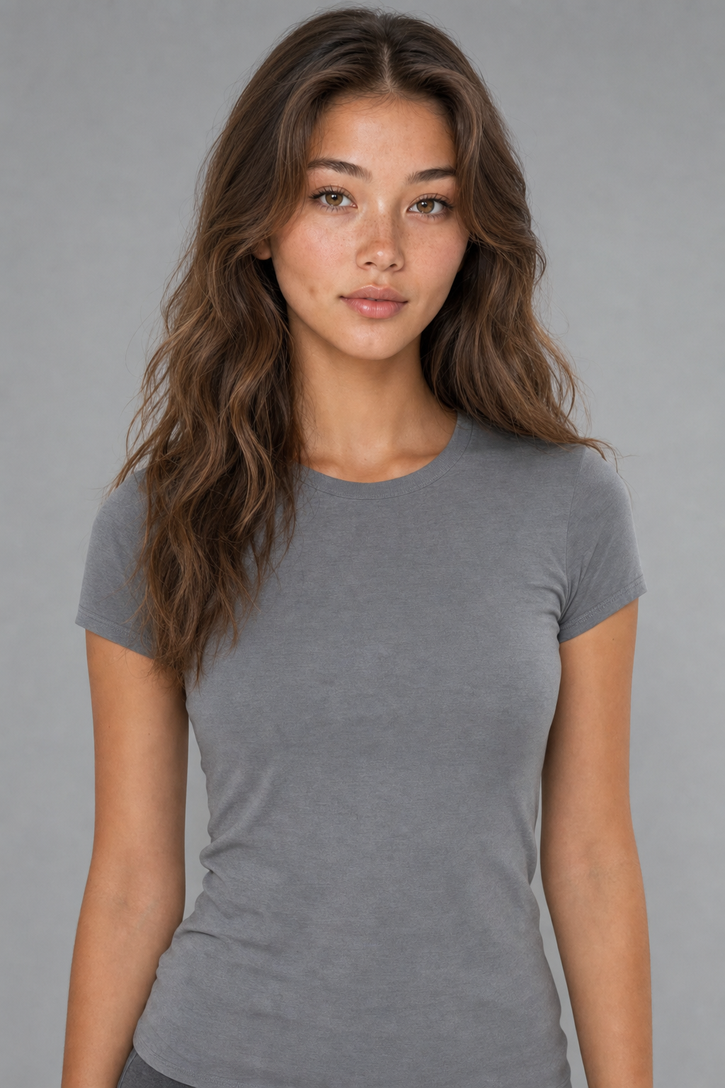 Waist up