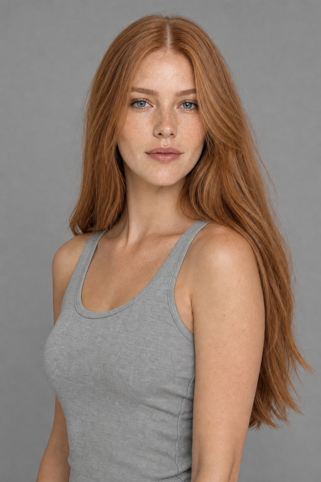 Waist up 3/4