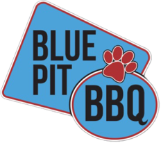 Blue Pit BBQ logo