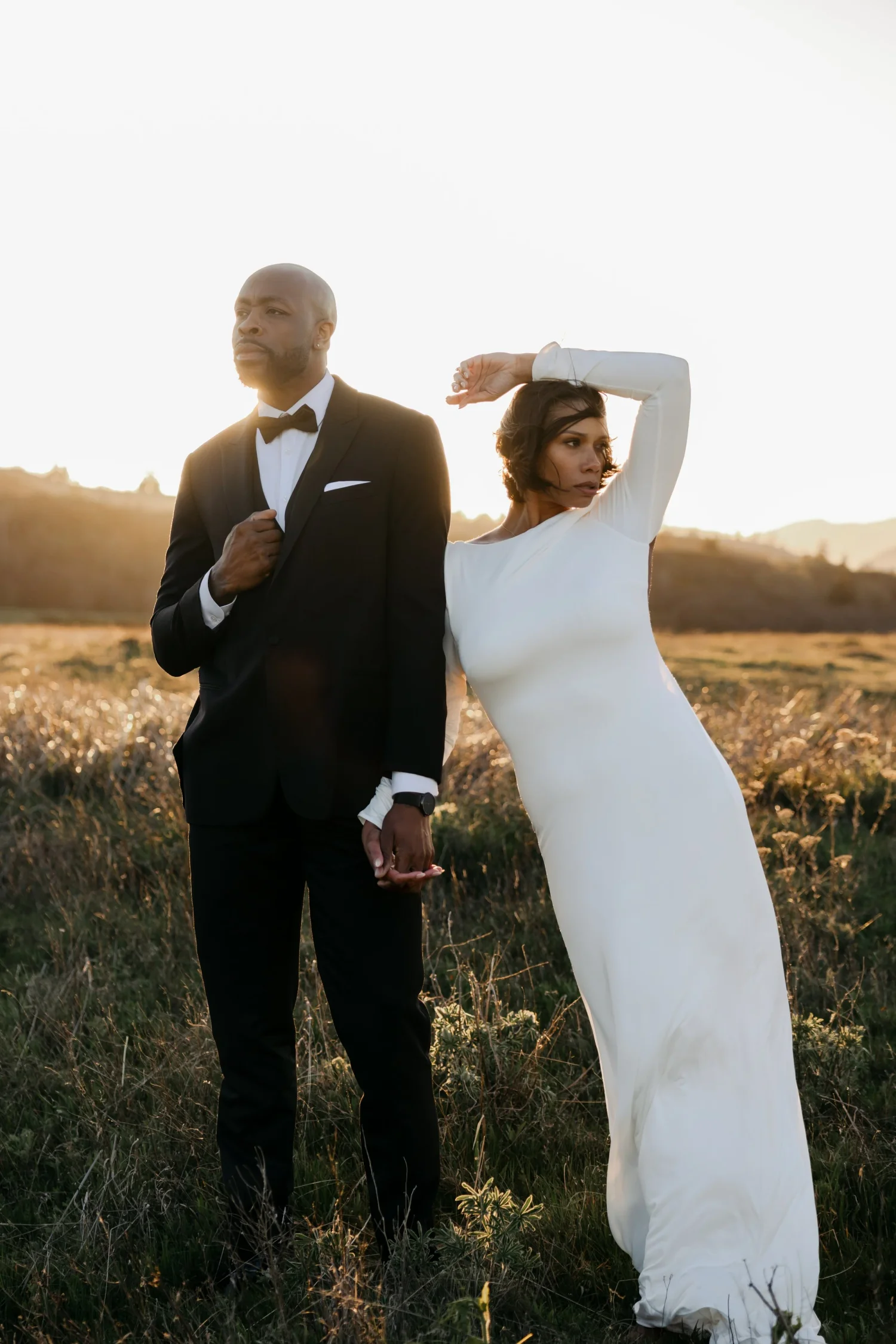 Engagement session for a beautiful couple, at Rowena Crest Oregon