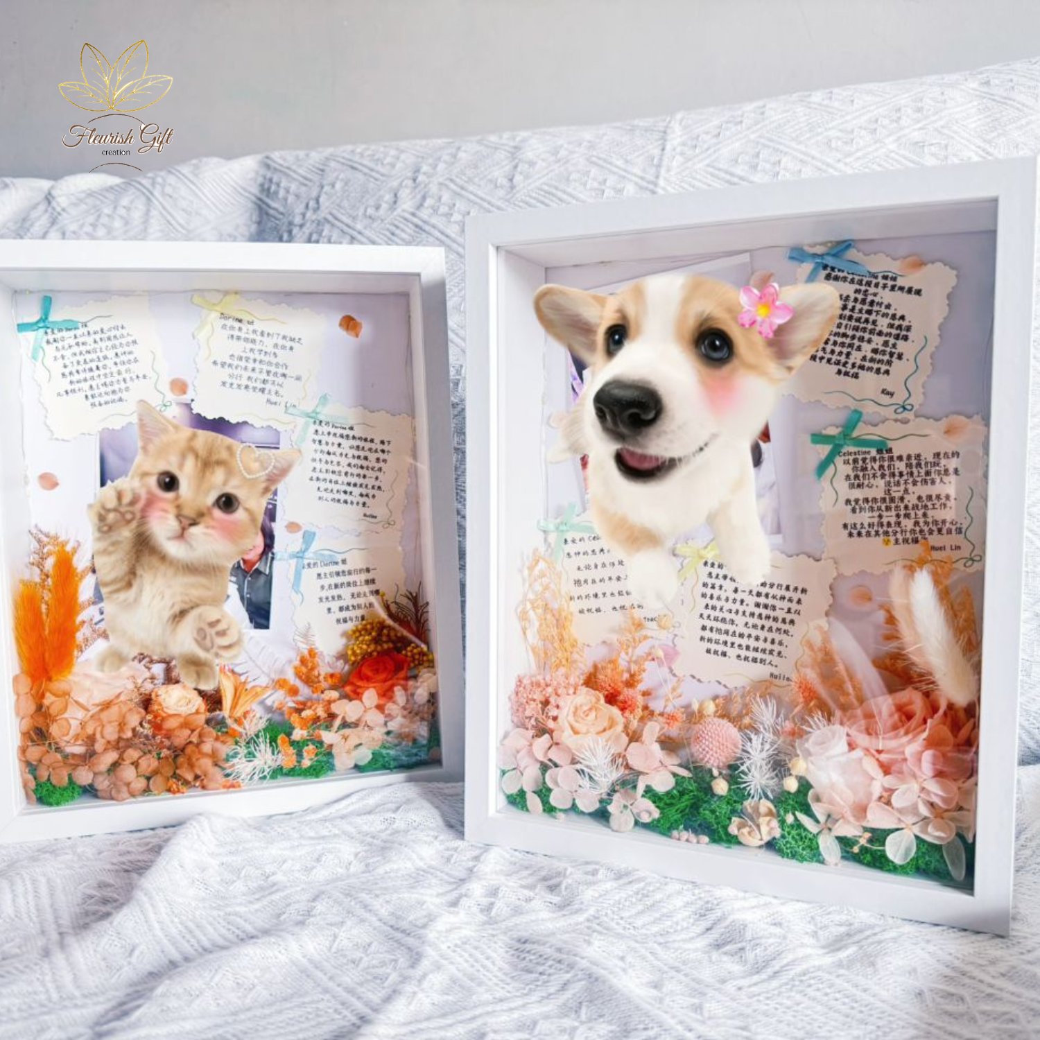 Preserved Flower Frame/永生花相框 (PRE ORDER)