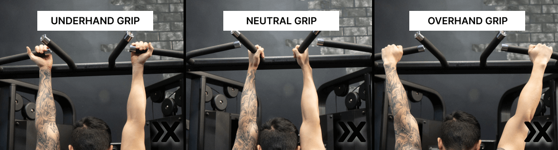 Three types of Grips