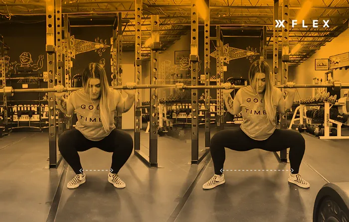 Wide vs. narrow stance squat