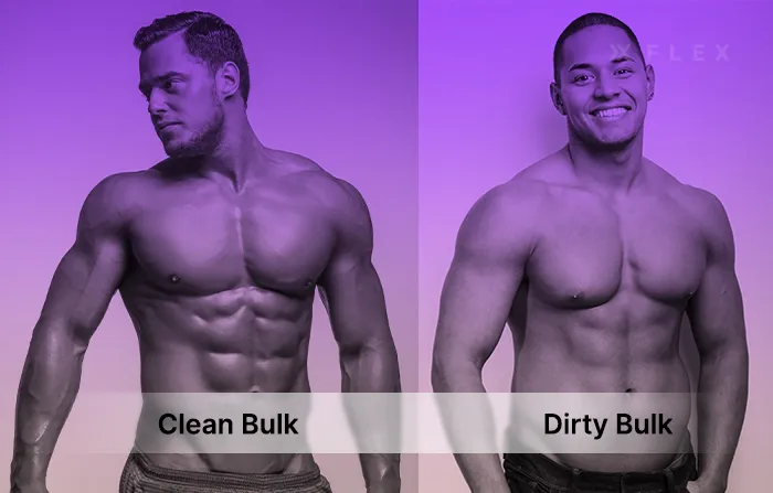 Lean bulking vs dirty bulking