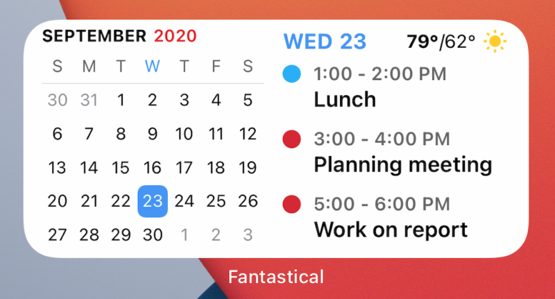 Fantastical 2 iphone