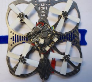 Mount flight controller and mount VTX with zip ties