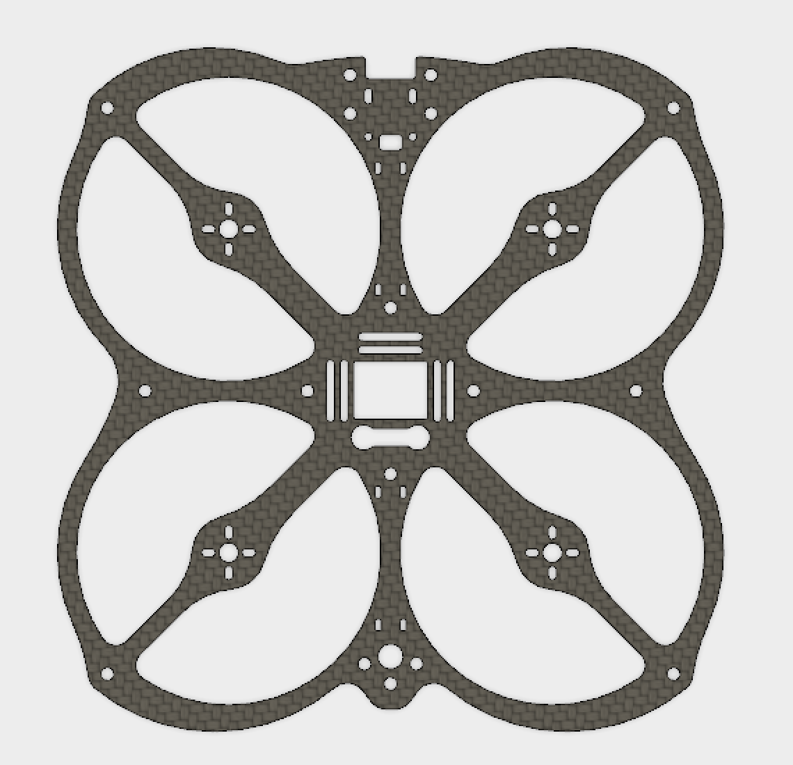 Owl - Main Plate with Motor mounts