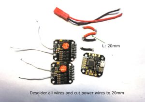 escs without wires next to wires