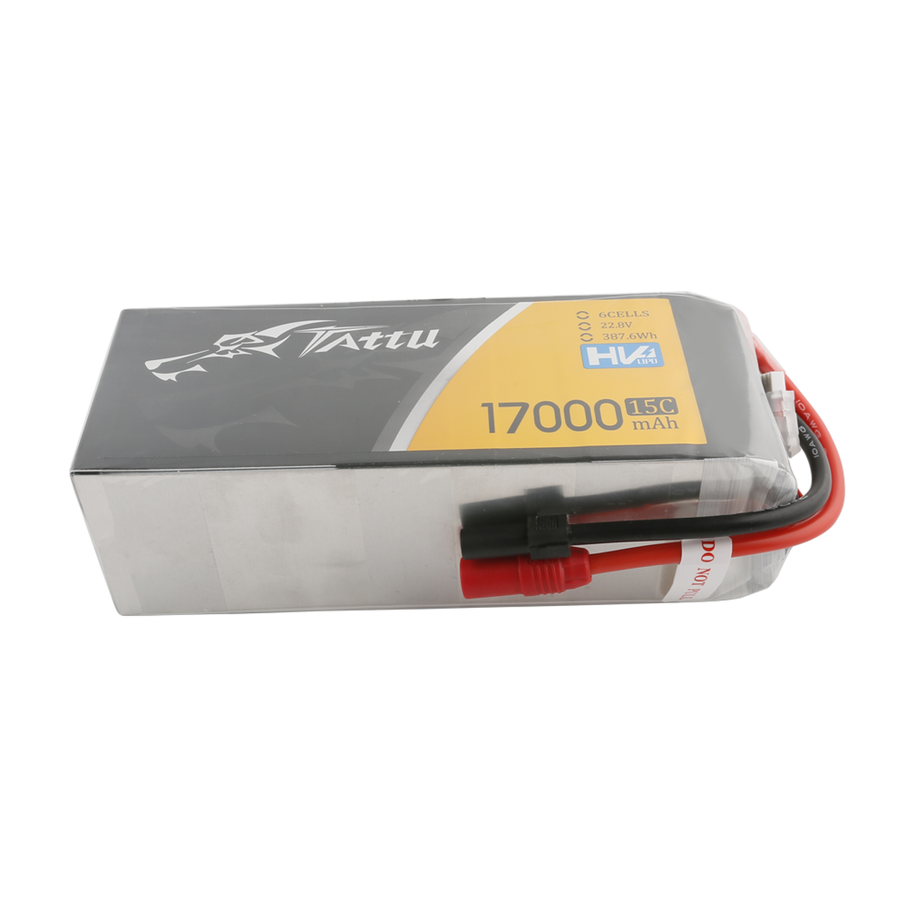 Tattu 22.8V 15C 6S 17000mAh LiPo Battery with AS150+XT150 Plug for UAV