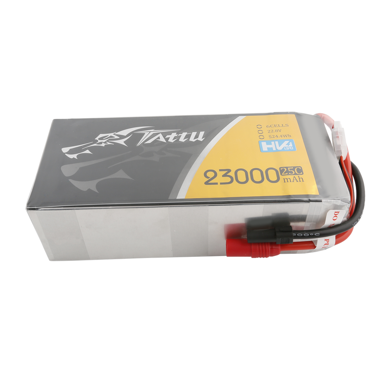 Tattu 22.8V 25C 6S 23000mAh Lipo Battery with AS150+XT150 Plug for UAV