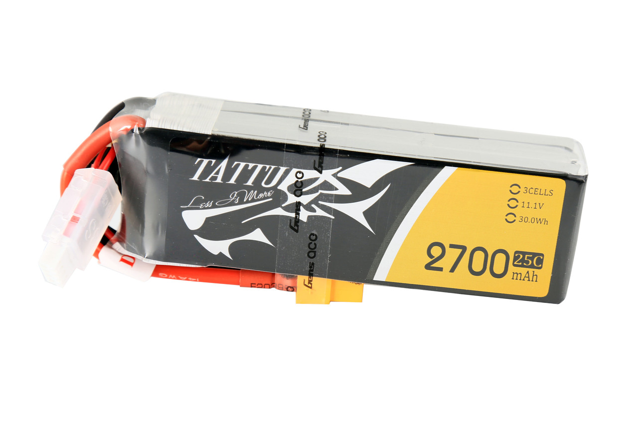 Tattu - Batterie lipo 4S 3700 mAh 45C (XT60)