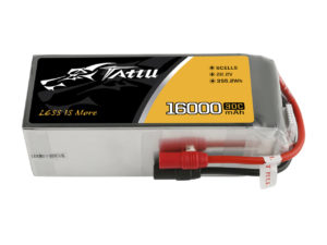 Tattu NMC 20000mAh 22.2V 5C 6S1P Lipo Battery Pack with AS150+XT150 plug -  Gens Ace