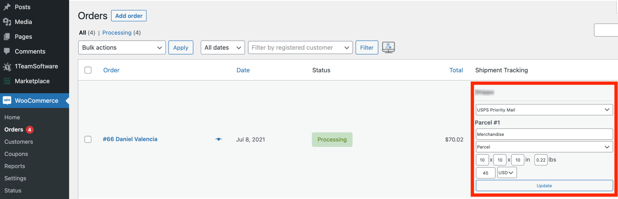 How to print bulk shipping labels? 1TeamSoftware