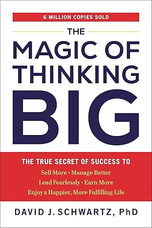 The Magic of Thinking Big cover