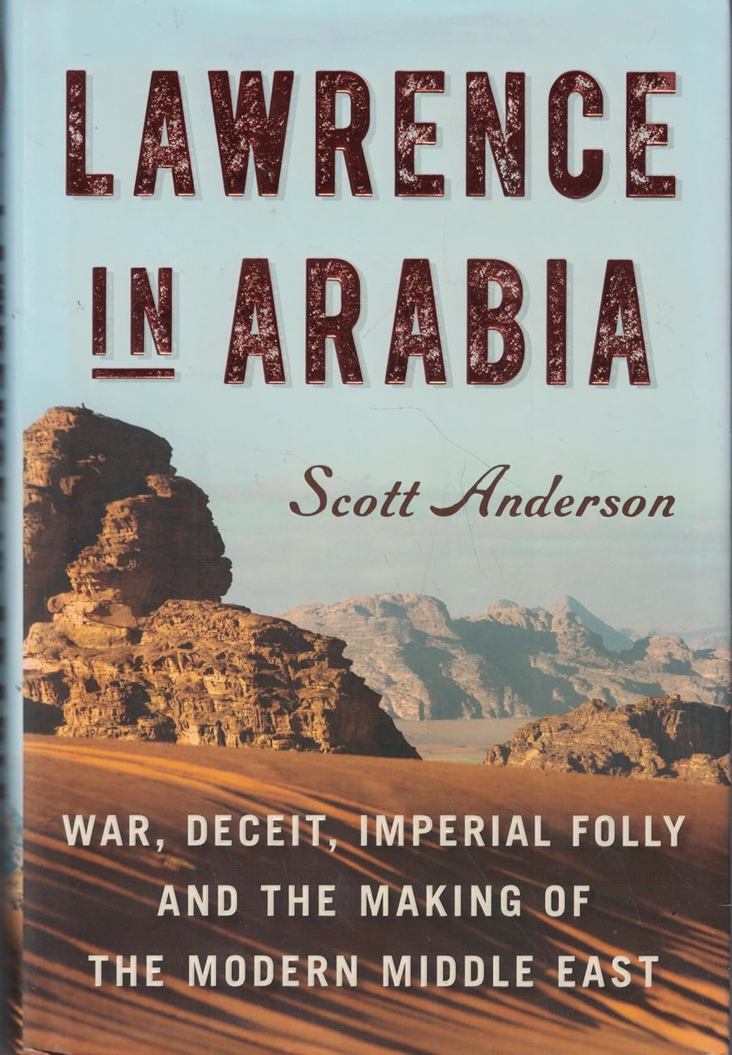 Lawrence in Arabia book cover