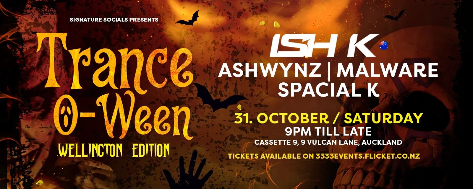 Trance-o-ween Wellington Edition Feat ISH K ( Aus) (copy)