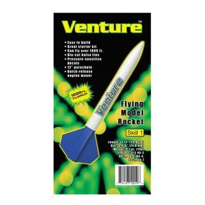 Custom Venture Flying Model Rocket Kit