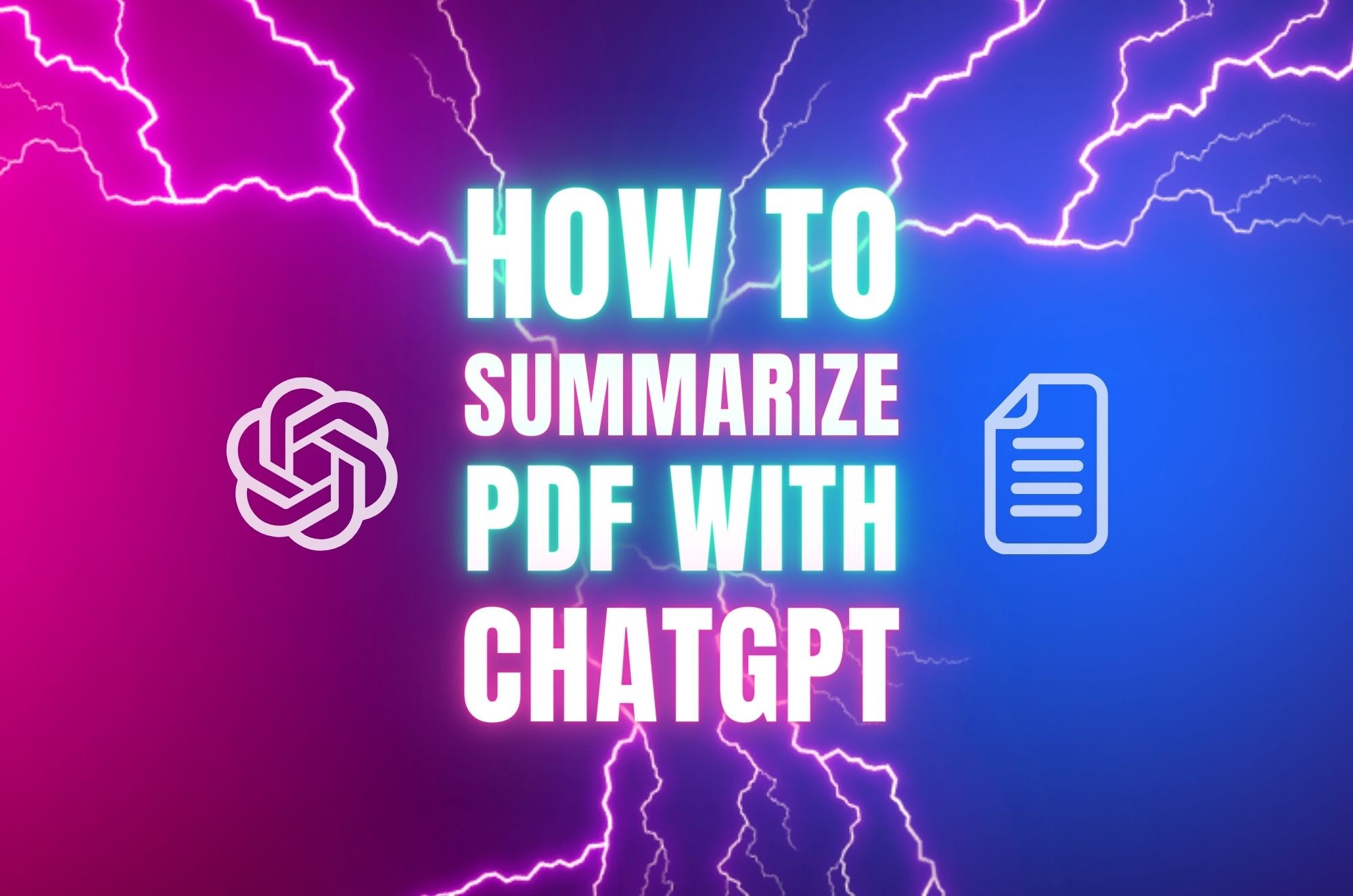 How to Summarize PDF with ChatGPT  Exploring ChatGPT Multimodal Features -  Fliki