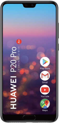 Huawei P20 Pro Dual Sim 128 GB Black Deblocat Foarte Bun