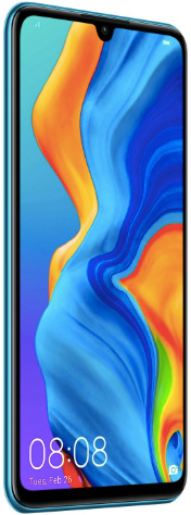 Huawei P30 Lite Dual Sim 128 GB Peacock Blue Deblocat Foarte Bun