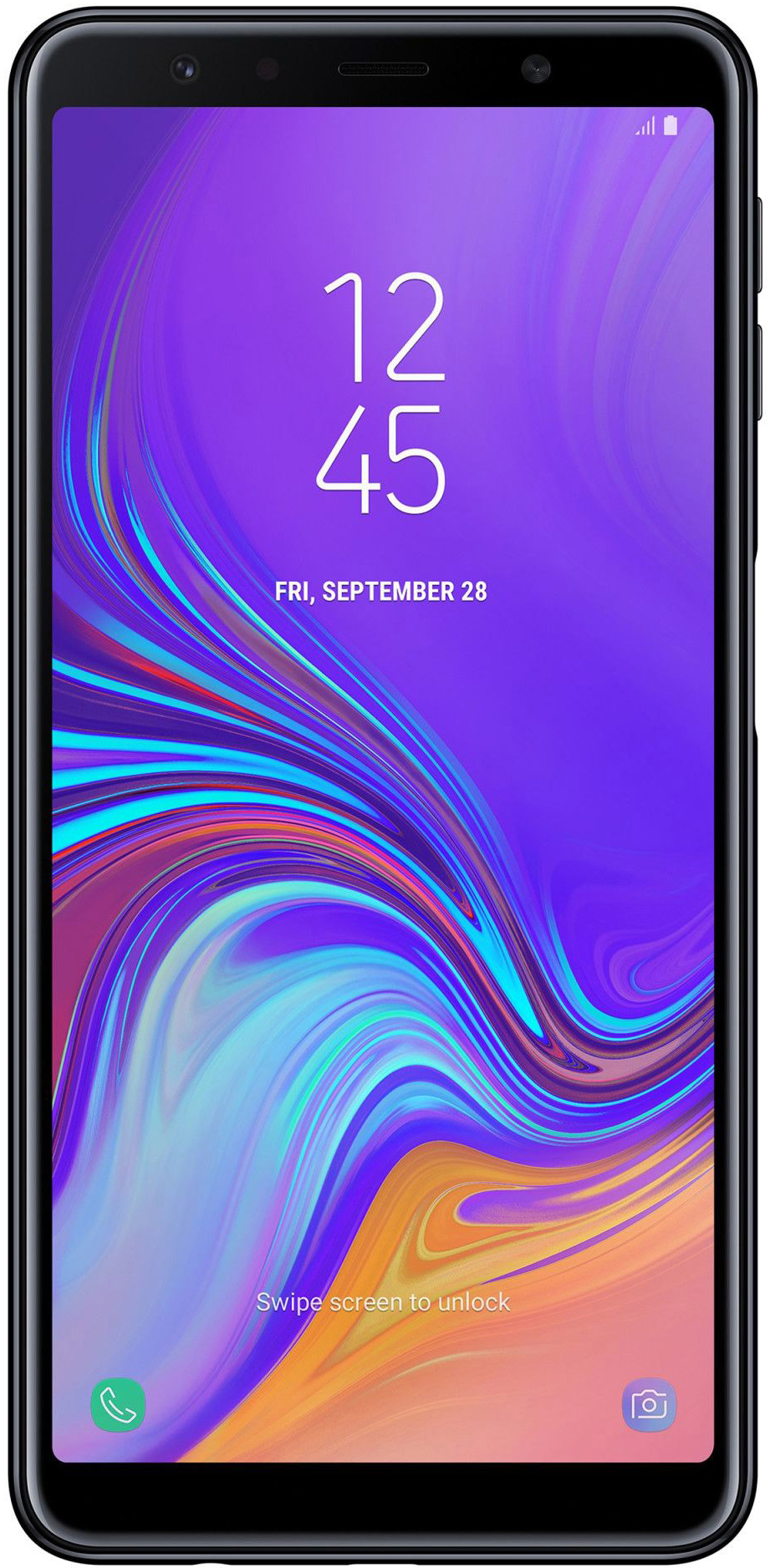 Samsung Galaxy A7 (2018) Dual Sim 128 GB Black Deblocat Foarte Bun