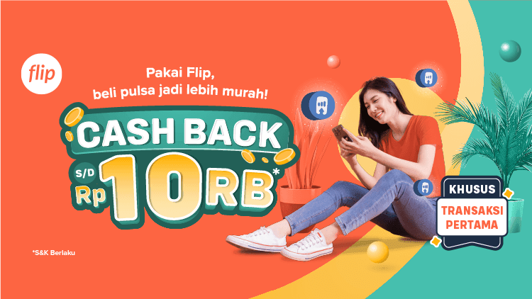 Akhir Bulan Lebih Hemat Beli Pulsa di Flip! 