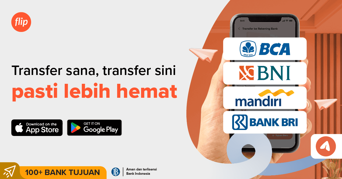 Kirim uang jadi hemat pakai Flip