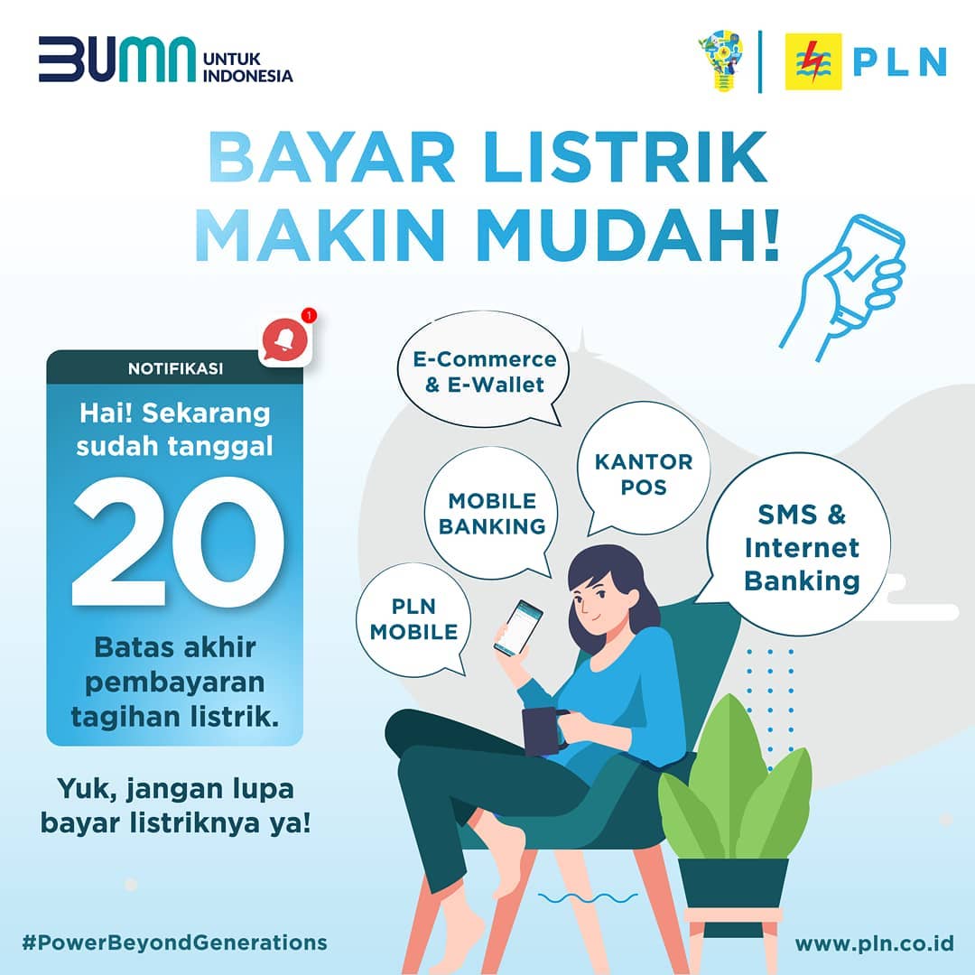 Biar Gak Kena Denda, Ketahui Batas Waktu Bayar Listrik!