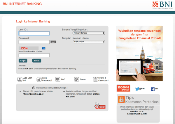 BNI Internet Banking, Cek Langkah Aman Daftar Hingga Cara Penggunaanya Disini!