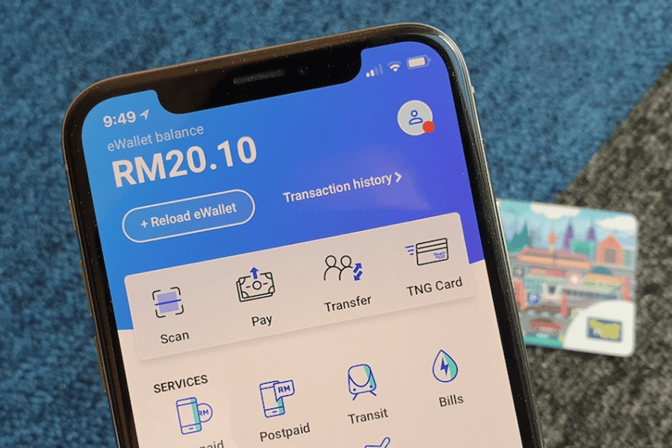 transfer uang ke touch n go e-wallet