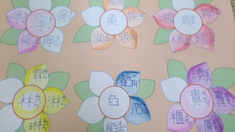 讓孩子的語文學習開出一朵漂亮的花 用 花瓣識字表 打造有效識字模式 翻轉教育 親子天下網站