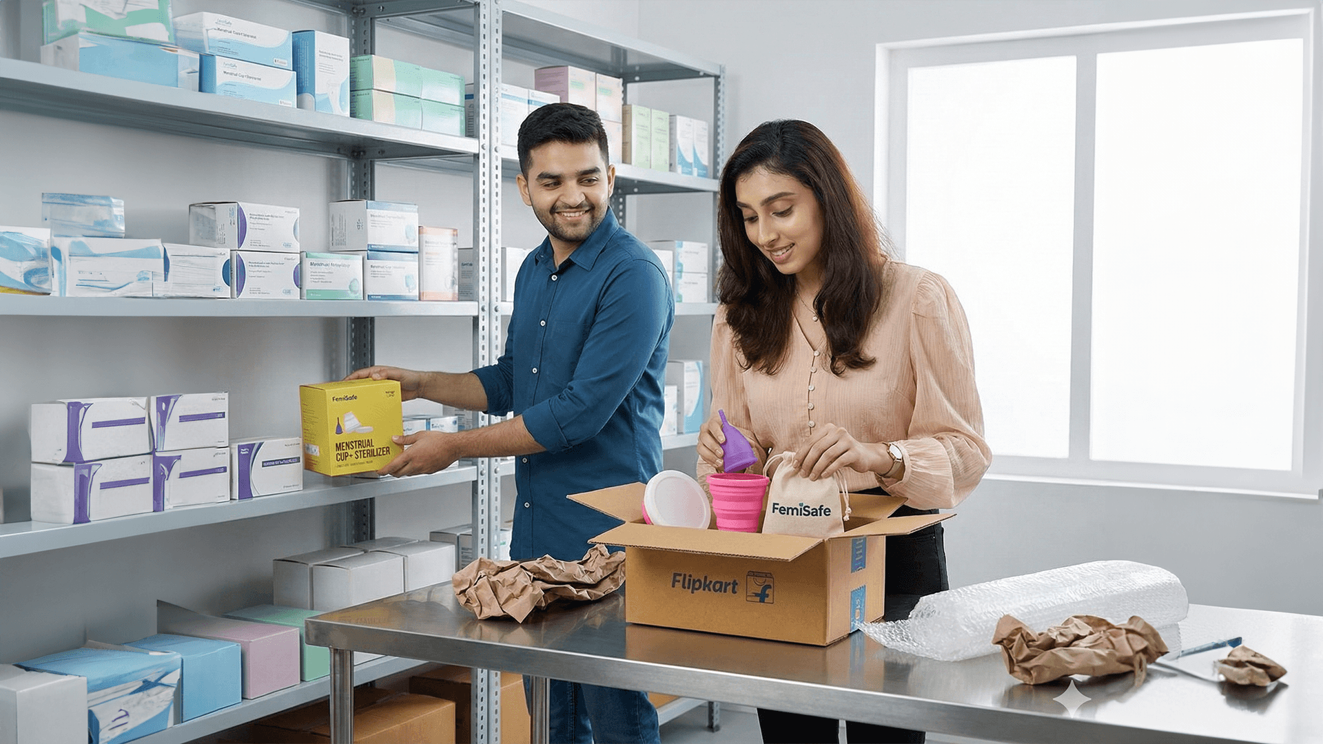 From Taboo to Triumph: The Couple Revolutionizing Menstrual Products with Flipkart